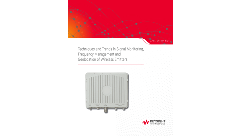 Techniques and Trends in Signal Monitoring, Frequency Management, and Geolocation of Wireless Emitters